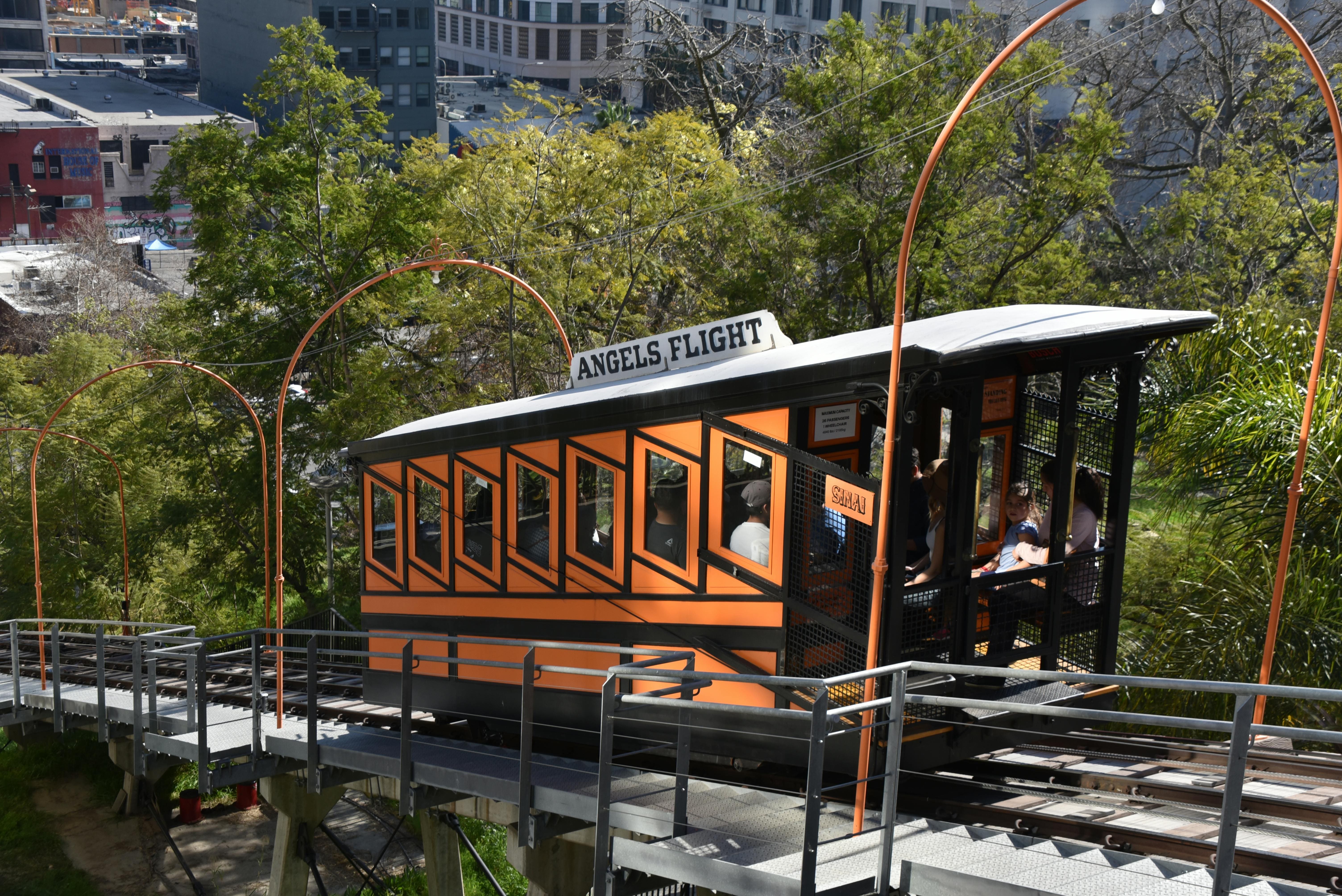 Angles Flight Funicular Tram, Los Angeles, CA
