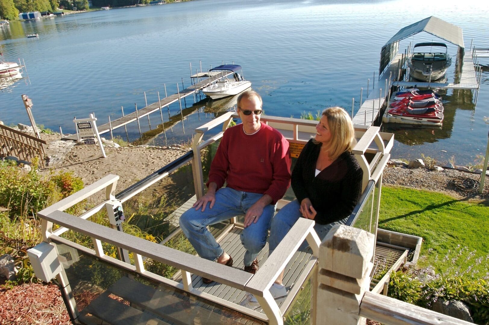 Lakeside tram lift by Hill Hiker